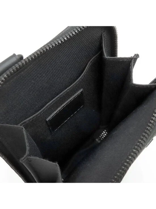 Louis Vuitton Shoulder Bag Aerogram Phone Pouch Grain Leather Black Matte - Picture 8 of 12